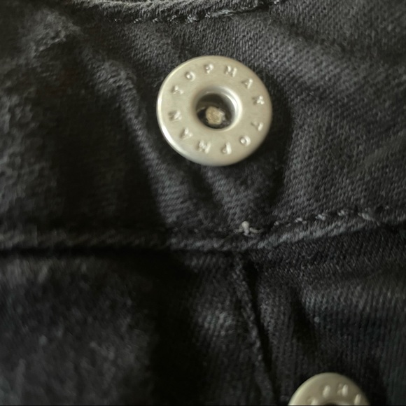 Topman Men's Black Jeans Distressed Size 36 - Picture 8 of 12